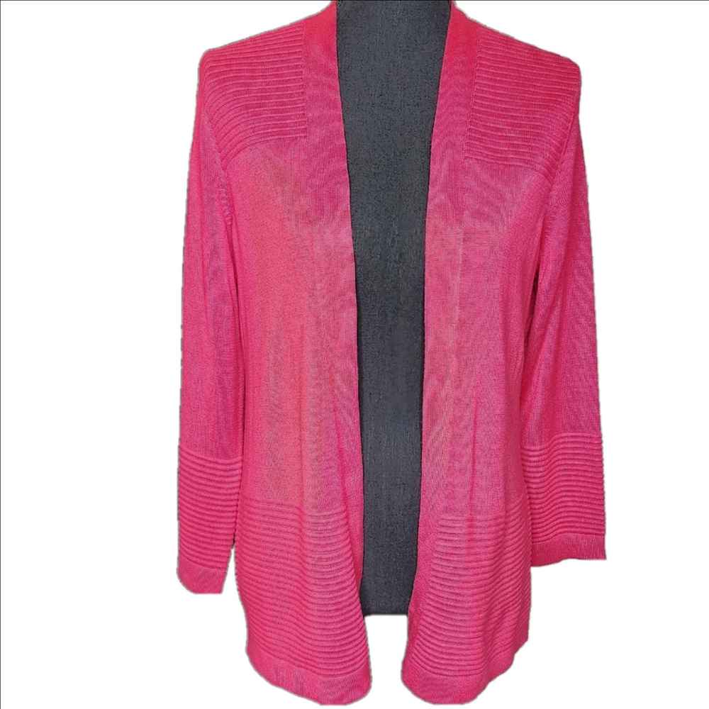 KASPER PINK CARDIGAN